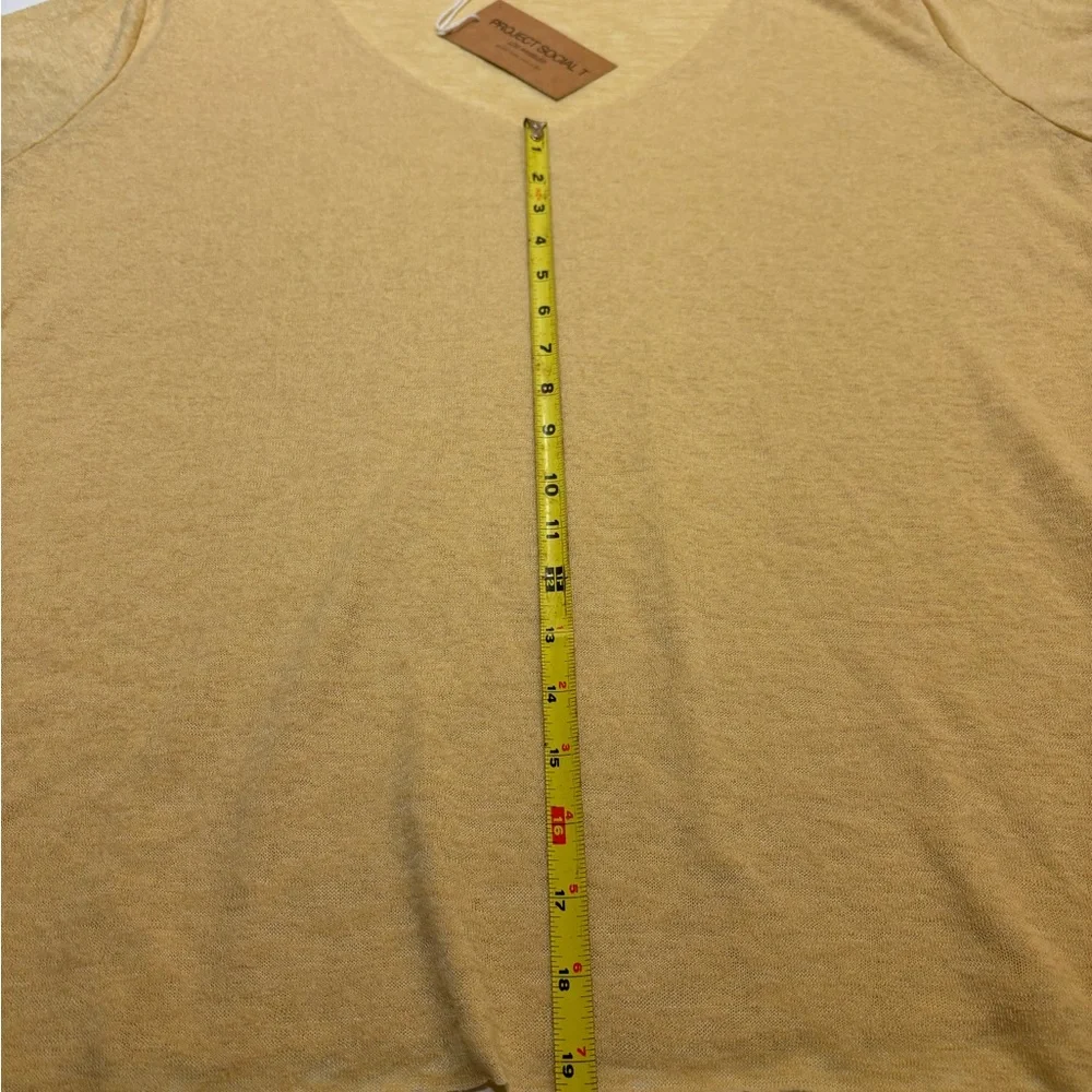 NWT Project Social T Original Textured V in XL - Picture 8 of 9
